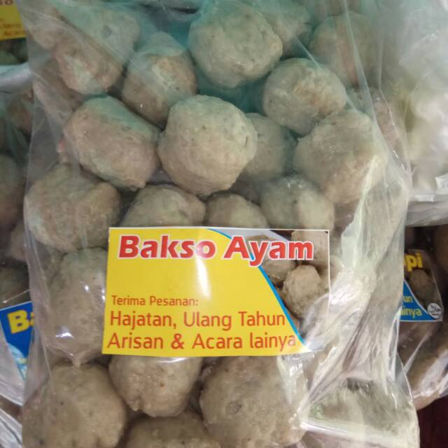

Baso ayam homemade isi 50