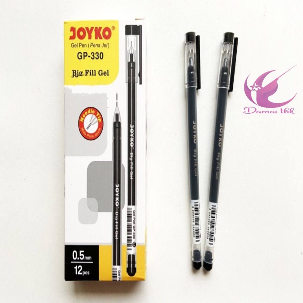 

Gel Pen Pulpen Pena Gel Joyko GP-330 Big Fill Gel 0.5 mm