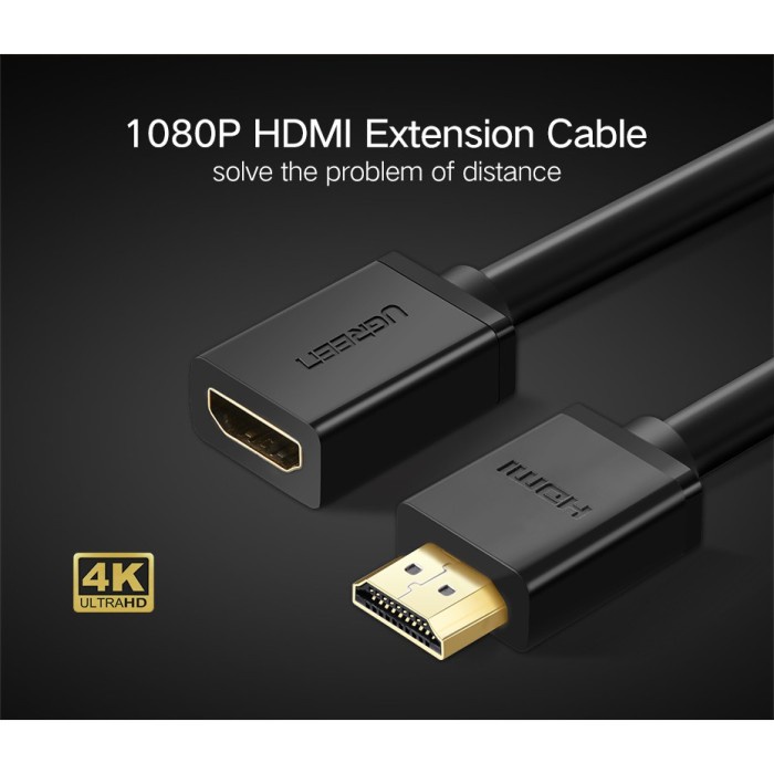 UGREEN HDMI 2.0 Male to Female Extension - HD107