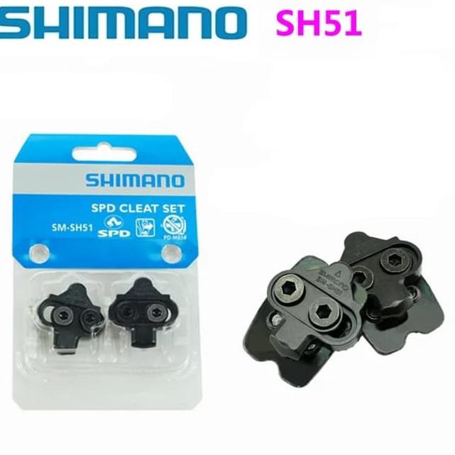 BERKUALITAS shimano sh51 cleat mtb shimano sh 51 cleat sepatu mtb