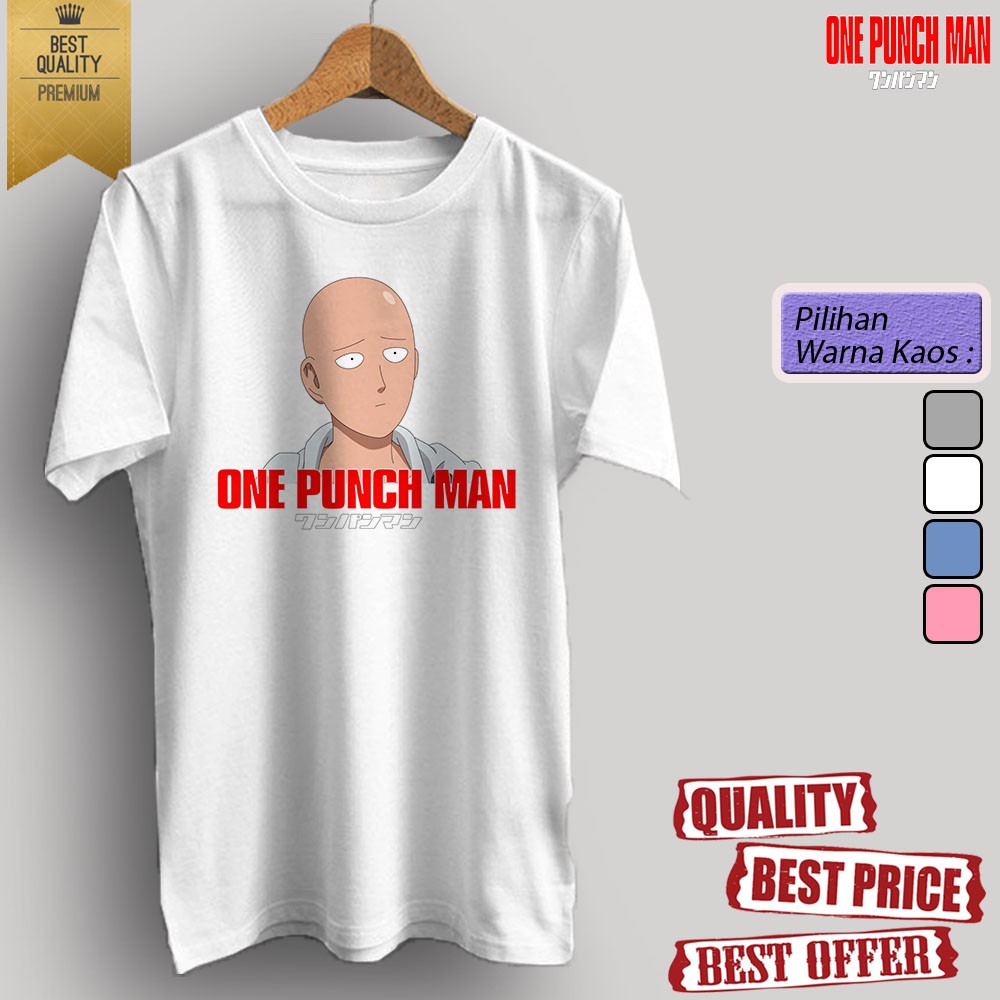 kaos t shirt premium ANIME TV ONE PUNCH MAN 13
