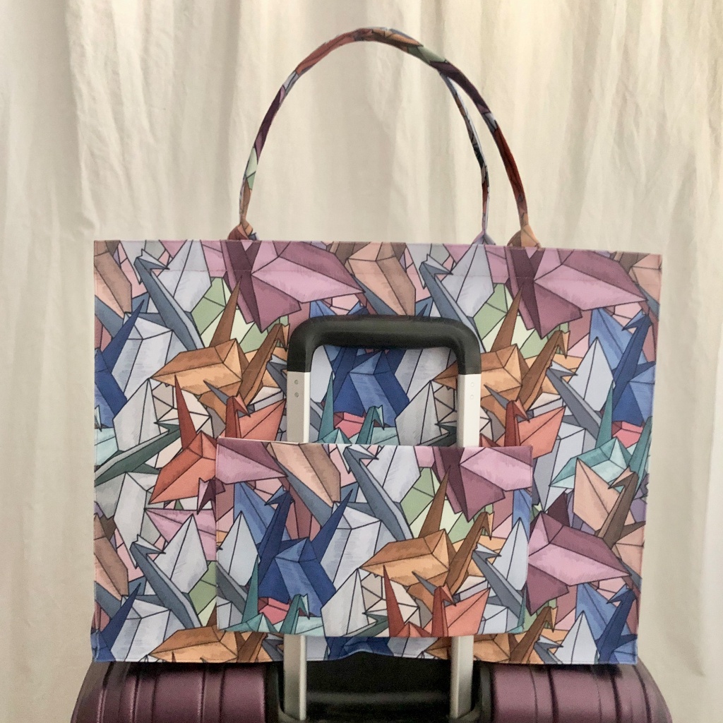 Tas Tote Traveller LARGE - Origami