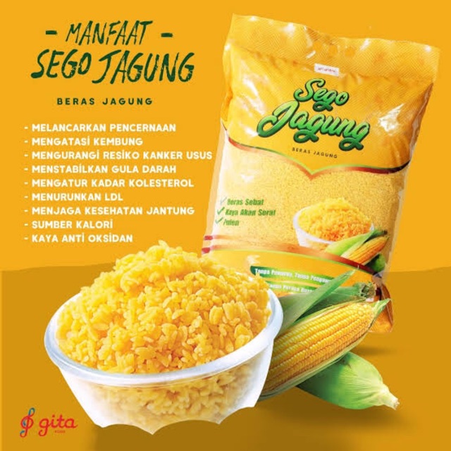 Lci Sego Jagung Nasi Jagung 700 Gram Indonesia