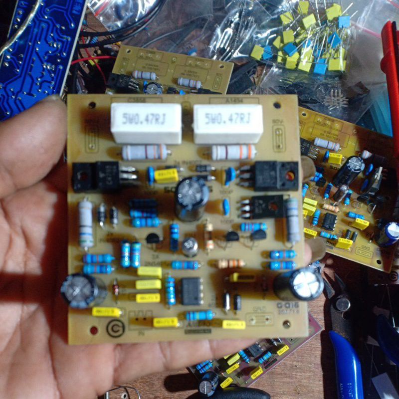 2PCS (STEREO) KIT DRIVER POWER AMPLIFIER SOCL506 MIDHIGH