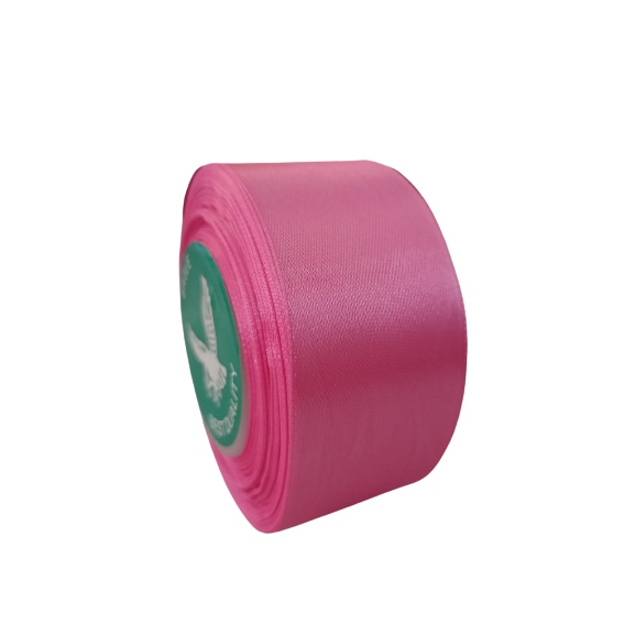 

Pita Satin Pink Muda Ukuran 1.5 inch / 4 cm Per Roll