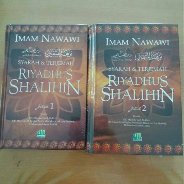 Jual Buku Syarah Dan Terjemah Riyadhus Shalihin Imam Nawawi 2 Jilid