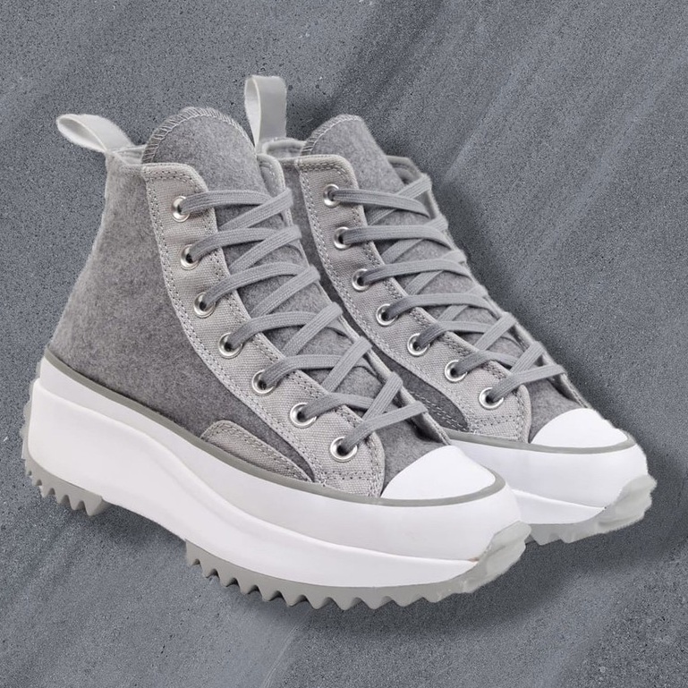 grey run star hike converse