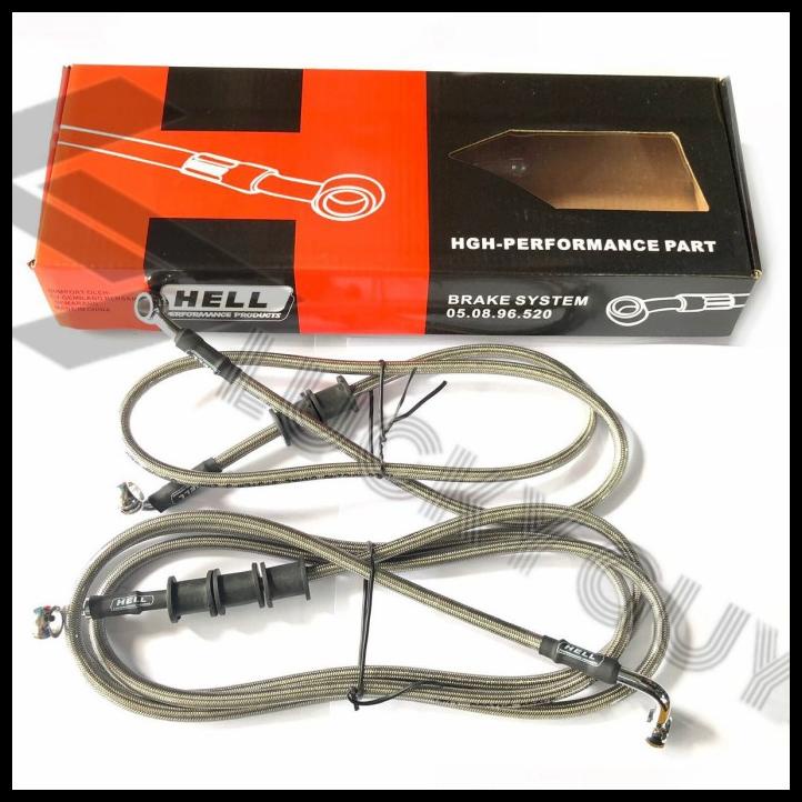 Selang Rem Hell Non Abs Yamaha Nmax Old - New All Nmax 2020