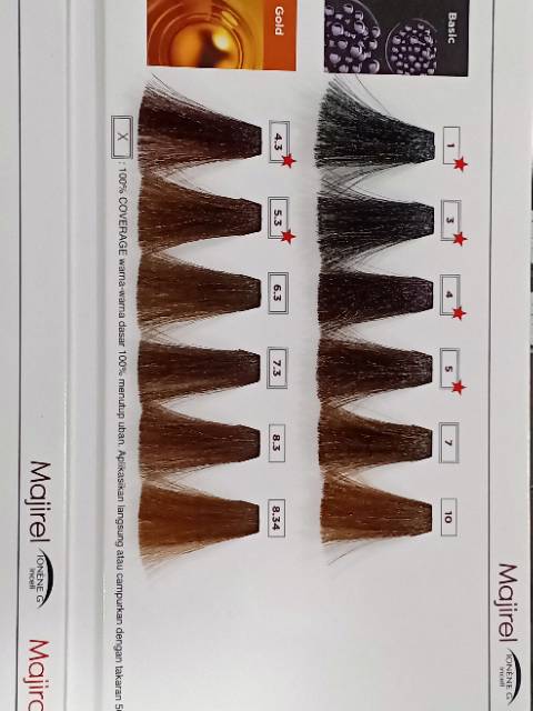 LOREAL Professionel MajiFashion Coloring Crem 50ml Cat Rambut Hair Color Permanen Salon