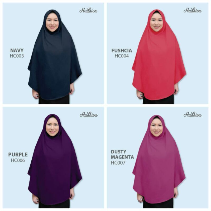 Hudaiva Alana dan Syiria Jilbab Dewasa by Afrakids