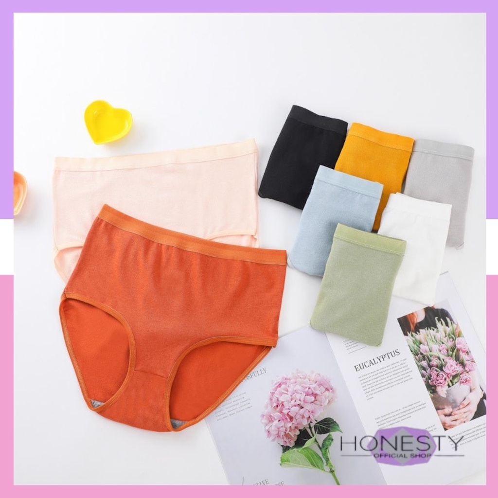 Miss H ~ 157 Celana Dalam Wanita Panty Celana Dalam Bahan Halus Nyaman CD Kolor Import