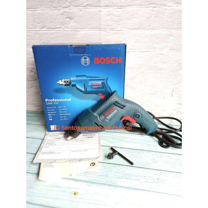 BOSCH GBM 350 10MM Bor Tangan Listrik Drill Bolak Balik 10 mm GBM350