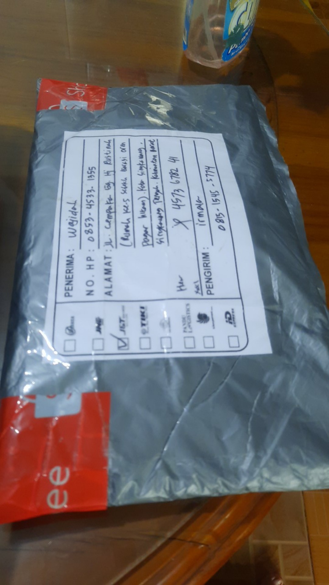 Dijamin Miring Harga.. Batik Pekalongan Jumbo Hrb118 A Hitam Hem Batik Pria Pendek Premium Besar Xxx