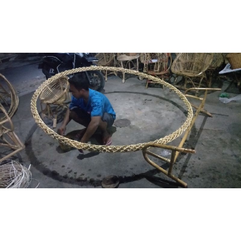 RING ROTAN DEKORASI / RING ROTAN BACKDROP PERNIKAHAN (TANYAKAN ONGKIR DULU)