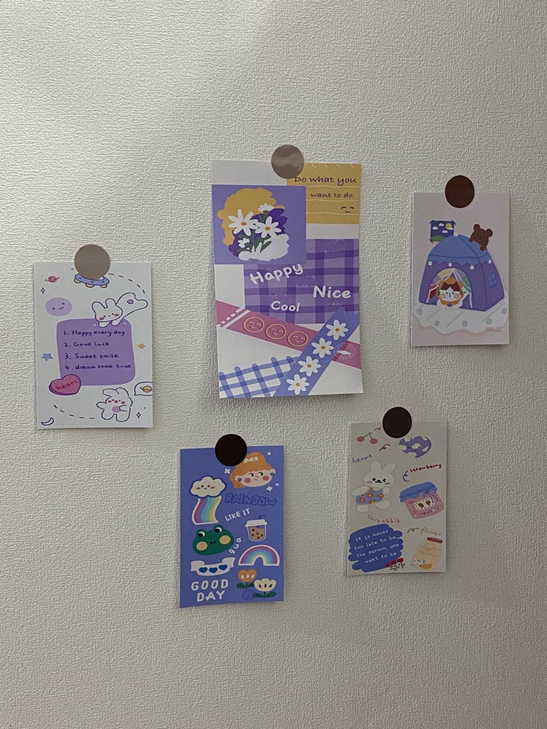 Sticker Poster/dekorasi Mini Cuteee 01