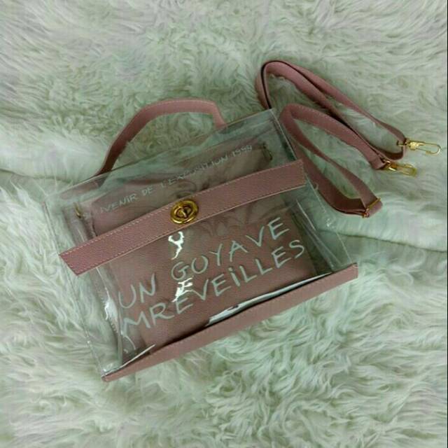 Sling Bag Mika Transparan