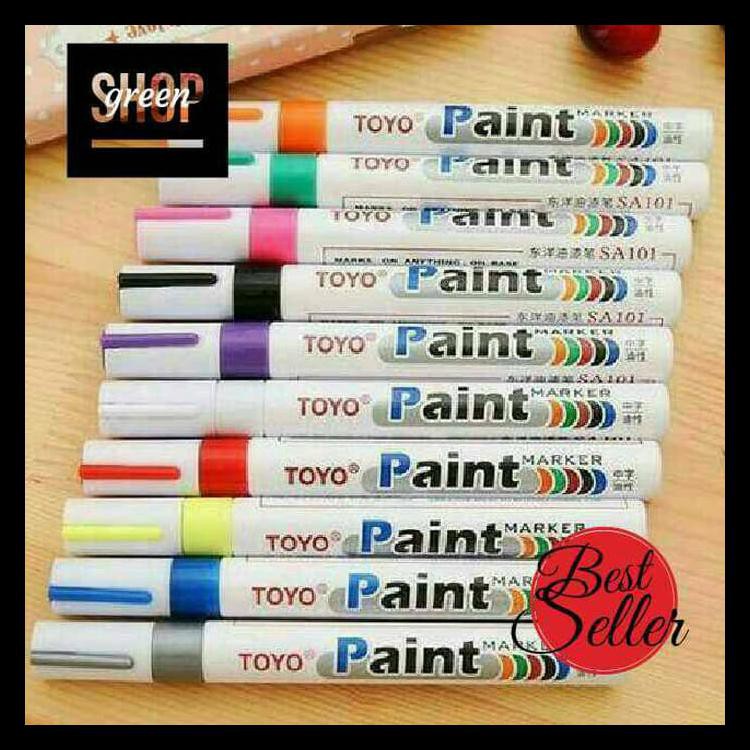 

Spidol Ban - Toyo Marker Paint Sa101 Original Kode 1321