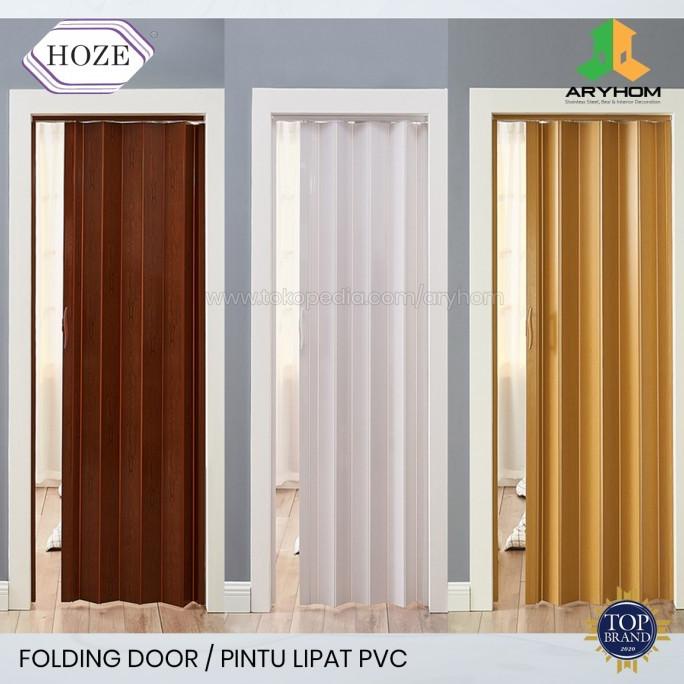 FOLDING DOOR Pintu lipat PVC Hoze Arul ---Termurah---