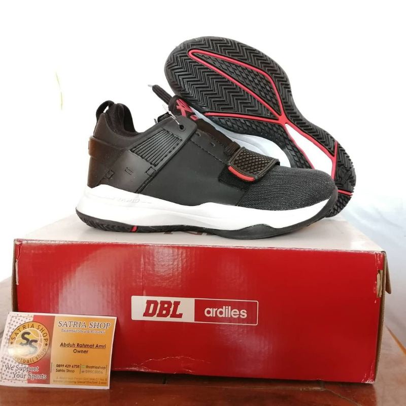 Sepatu Basket Ardiles | DBL AD1 | Hitam-Merah | Original