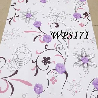 Walpaper Dinding Stiker  Ulir Bunga  Hitam Putih Wallpaper 