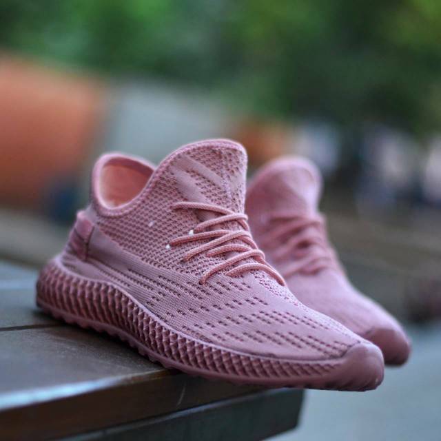 Sepatu Running Adidas Deerupt Runner White Casual Shoes Woman Import, Sepatu Zumba wanita Adidas NMD