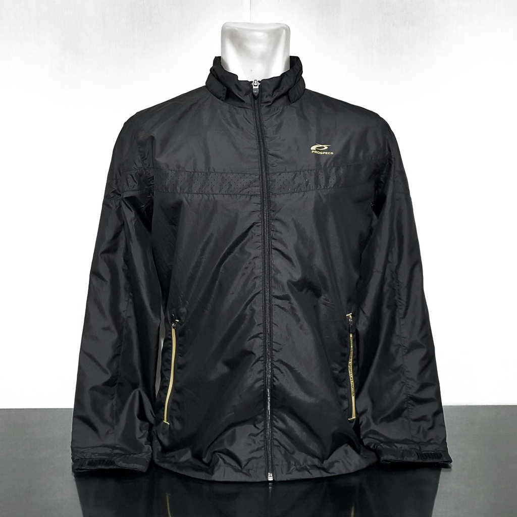 Jaket Track Olahraga PROSPECS - Size M sd L - Lebar Dada 56 cm - Original 100%
