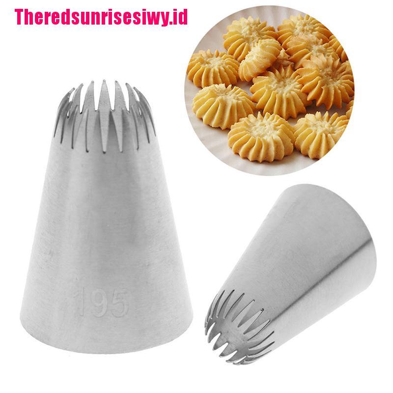 (Theredsunrisesiwy.Id) # 195 Spuit Piping Bahan Stainless Steel Untuk Dekorasi Kue