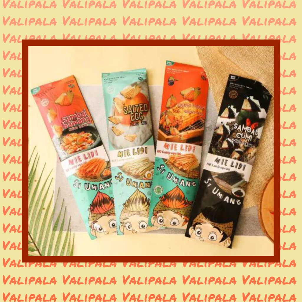 

[VALIPALA SNACK] Mie Lidi Si Umang Cemilan Jadul