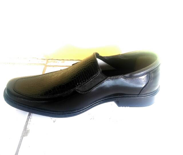 Mandiens - SJ352 Sepatu pantofel Kulit Asli  PDH Original Medali Export quality