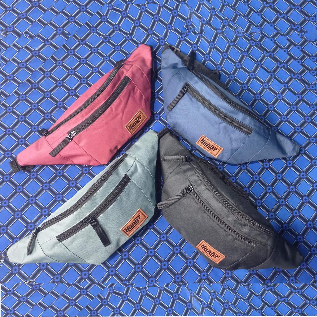 Waistbag Tas Selempang , Tas Pinggang, Waistbag Pria Wanita multifungsi