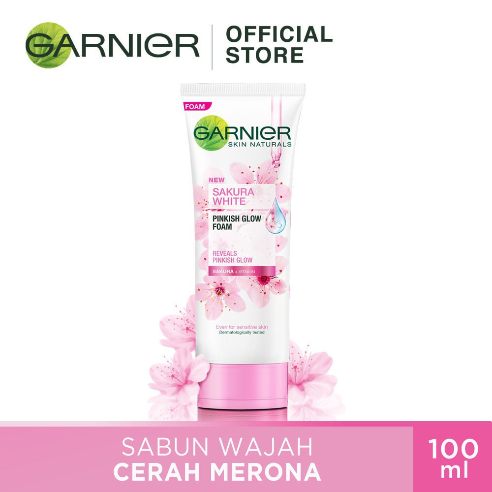 Garnier Sakura Glow Face Wash