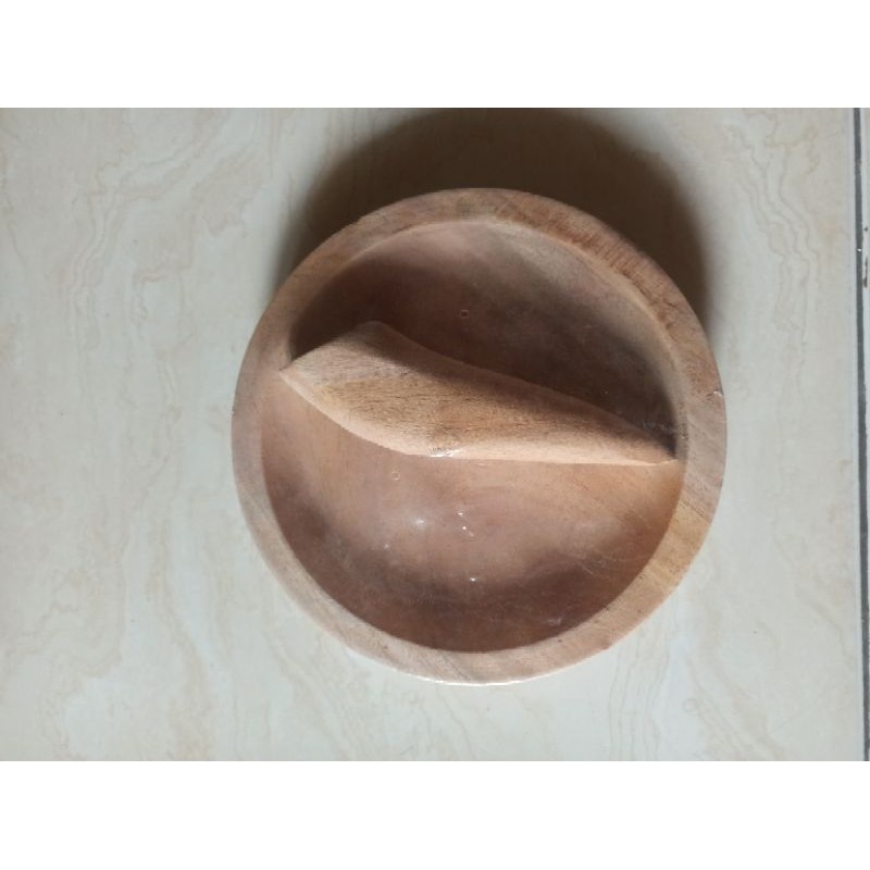 COBEK KAYU/MUTU DAN COET 16CM,18CM,20CM