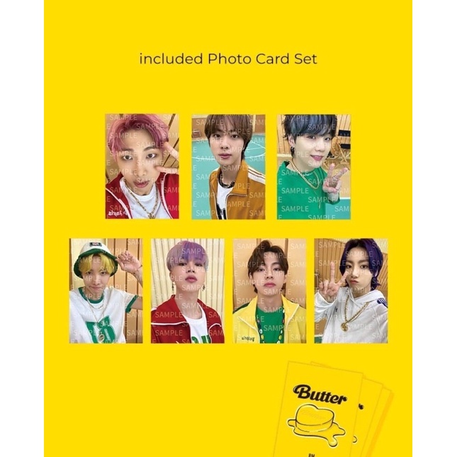 SHARING PC CARDIGAN BUTTER BTS