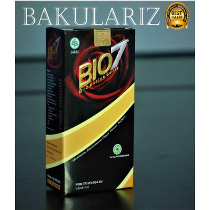 Bio7/BioSeven/Bio 7/Bio Seven Jamu Tetes Herbal Alami - ju1845
