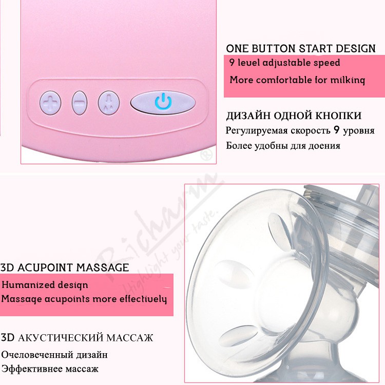 Pompa ASI Elektrik Otomatis Milk Breast Pump