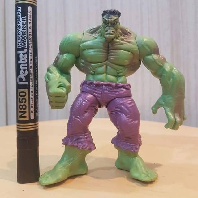 mainan action figure the green hulk marvel universe series kw hasbro t