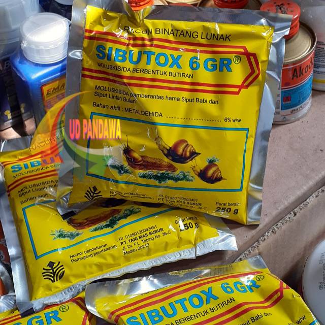 Sibutox 6GR Moluksida Racun Keong 250gr