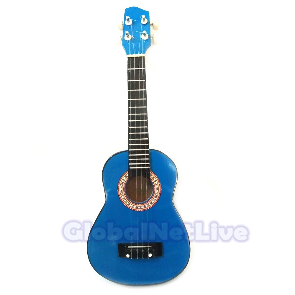  Gitar Ukulele Mini Kentrung 4 Senar Ukuran 58x21x8 cm 