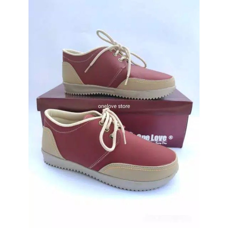 Sepatu wanita one love/Sepatu pria one love/sepatu original one love/sepatu tali