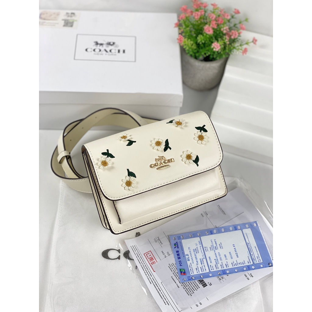 [7.7 Boombastis Sale⚡] - TAS SELEMPANG WANITA DAISY WAISTBAG FREE BOX HC063 PREMIUM IMPORT