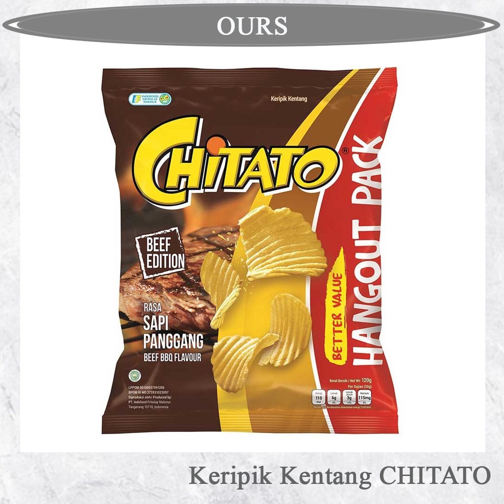 

CHITATO Keripik Kentang Sapi Panggang 120g