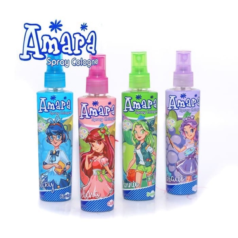 Amara Spray Cologne Anak Parfum Pewangi Tubuh Fragrance Makeup Anak