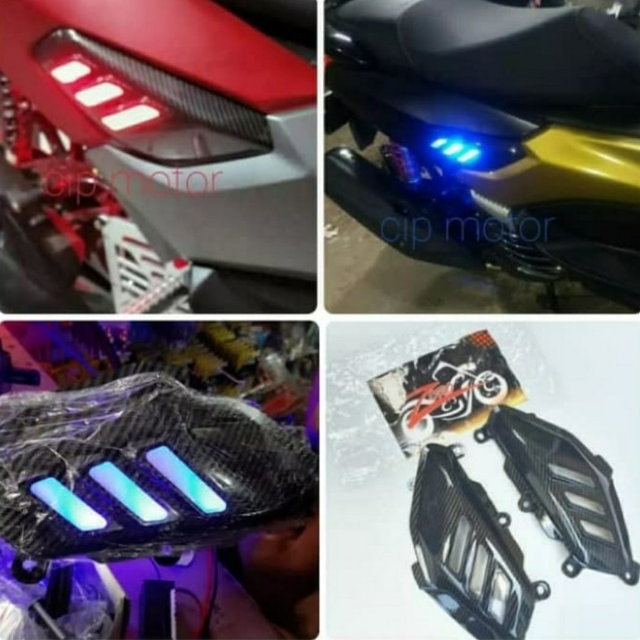 PIJAKAN BODY NMAX LAMA LAMPU ZORO COVER BODY SAMPING NMAX LAMA TUTUP