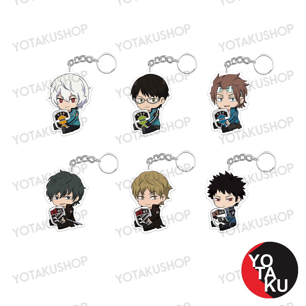 World Trigger Gantungan Kunci Anime Akrilik GC10301 YOTAKUSHOP
