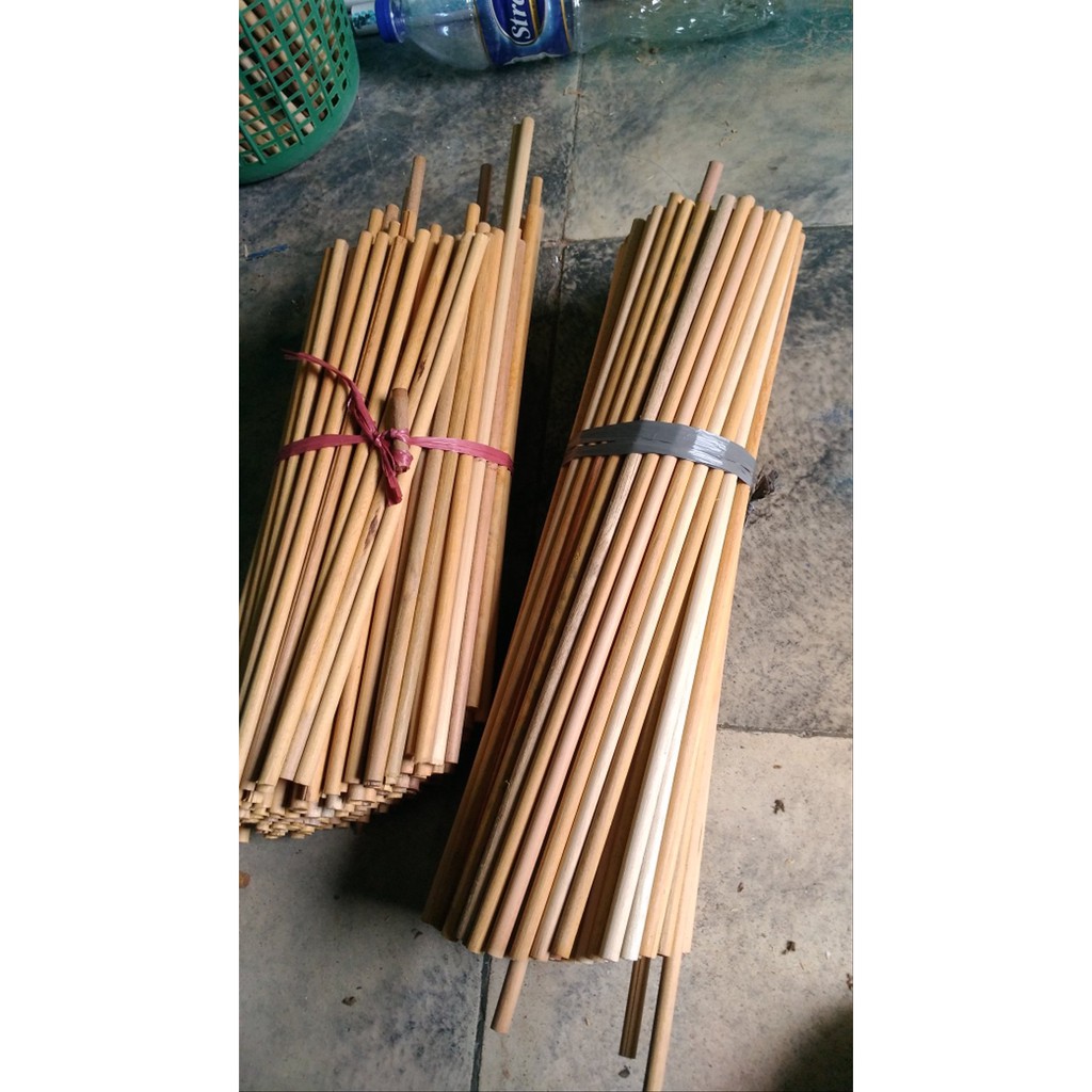 kayu ramin batang dowel 8mm panjang 30cm terbatas