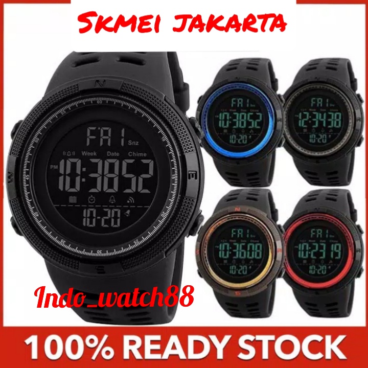 JAM TANGAN PRIA SKMEI 1251  JAM TANGAN SKMEI SPORTY