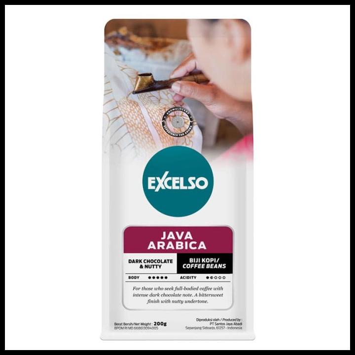 

Excelso Java Arabica - Biji Kopi 200 Gr