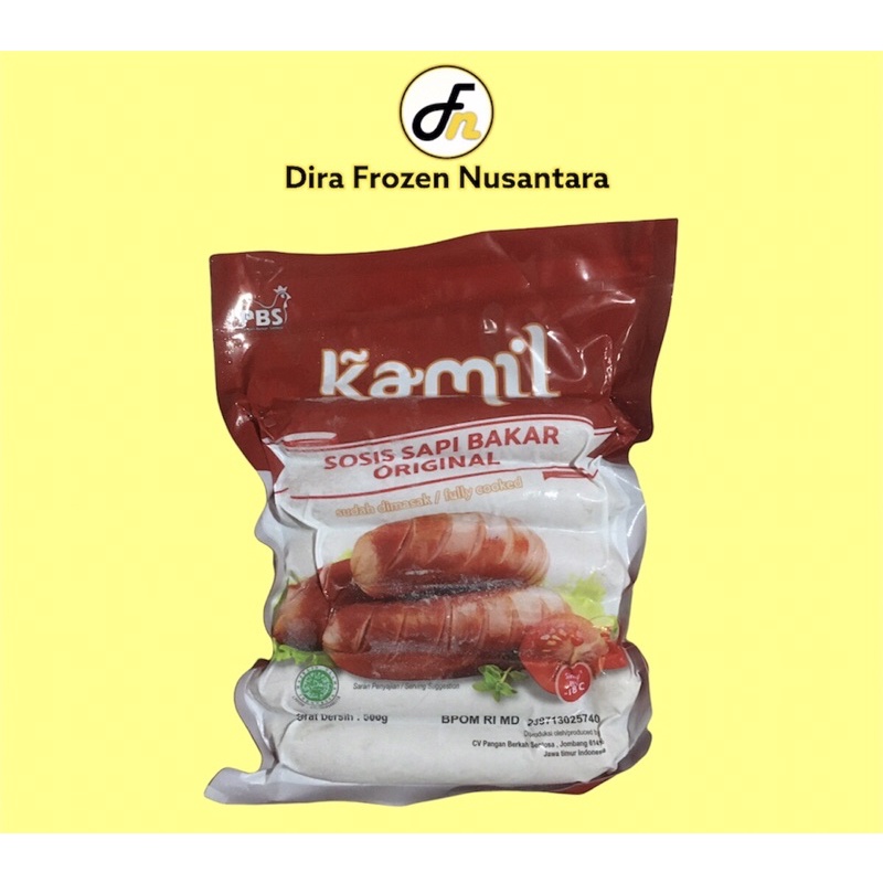 

Kamil sosis sapi bakar original 500 gram ( 10 pcs )