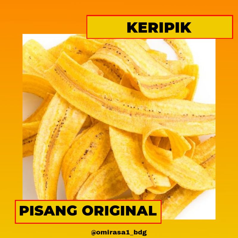 

Keripik Pisang Original oleh-oleh Bandung OMIRASA 1