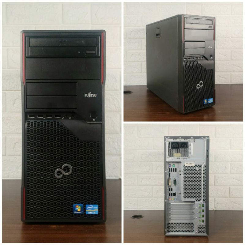 PC Fujitsu M15W D3061Intel Core i5 Gen 2 Ram 4 GB DDR 3 HDD 500 GB Second Berkualitas